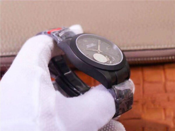 1:1 SUPER REPLICA ROLEX MILGAUSS BASE 116400 LABEL NOIR DESIGN LNT01HS-001 JB FACTORY BLACK CASE WATCH
