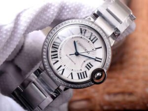 1:1 SUPER REPLICA CARTIER BALLON BLEU W4BB0017 V6 FACTORY WHITE DIAL