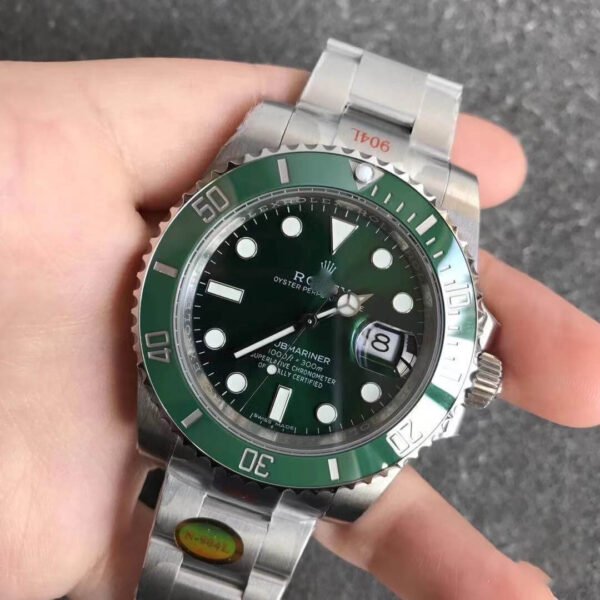 1:1 SUPER REPLICA ROLEX SUBMARINER 116610LN NOOB FACTORY GREEN DIAL