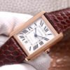 1:1 SUPER REPLICA CARTIER TANK W5200026 V9 FACTORY WHITE DIAL