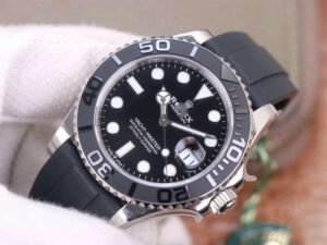 1:1 SUPER REPLICA ROLEX YACHT MASTER M226659-0002 VS FACTORY BLACK DIAL