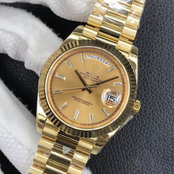 1:1 SUPER REPLICA ROLEX DAY DATE M228238-0005 EW FACTORY STAINLESS STEEL