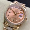 1:1 SUPER REPLICA ROLEX DAY DATE M128345RBR-0020 EW FACTORY DIAMOND-SET BEZEL