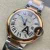 1:1 SUPER REPLICA BALLON BLEU DE CARTIER W2BB0023 33MM V6 FACTORY SILVER STRAP