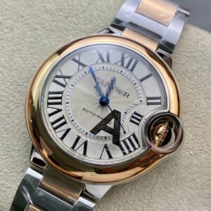 1:1 SUPER REPLICA BALLON BLEU DE CARTIER W2BB0023 33MM V6 FACTORY SILVER STRAP