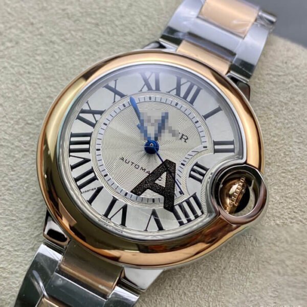 1:1 SUPER REPLICA BALLON BLEU DE CARTIER W2BB0023 33MM V6 FACTORY SILVER STRAP