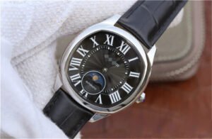 1:1 SUPER REPLICA DRIVE DE CARTIER MOONPHASE WGNM0009 STAINLESS STEEL BEZEL