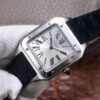 1:1 SUPER REPLICA CARTIER SANTOS DUMONT WSSA0032 F1 FACTORY SILVER DIAL