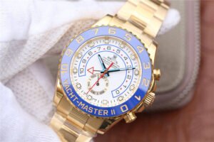 1:1 SUPER REPLICA YACHT-MASTER II M116688-0002 JF FACTORY GOLD STRAP
