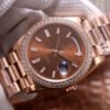 1:1 SUPER REPLICA ROLEX DAY DATE M228345RBR-0006 EW FACTORY BROWN DIAL