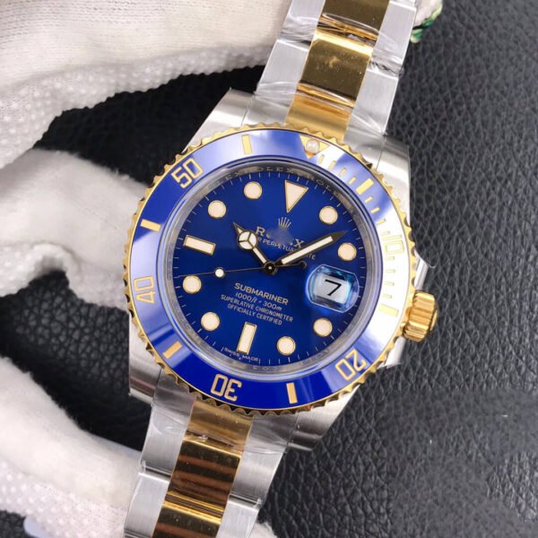 1:1 SUPER REPLICA ROLEX SUBMARINER 116613LB-97203 VS FACTORY STAINLESS STEEL