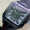 1:1 SUPER REPLICA CARTIER SANTOS WSSA0039 GF FACTORY BLACK STRAP