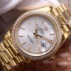 1:1 SUPER REPLICA ROLEX DAY DATE M228348RBR-0005 EW FACTORY DIAMOND-SET BEZEL