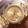 1:1 SUPER REPLICA ROLEX DAY DATE M228348RBR-0008 EW FACTORY DIAMOND-SET BEZEL