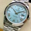 1:1 SUPER REPLICA ROLEX DAY DATE M228206-0044 EW FACTORY BLUE DIAL