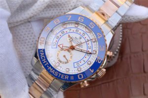 1:1 SUPER REPLICA ROLEX YACHT-MASTER M116681-0002 JF FACTORY STAINLESS STEEL STRAP
