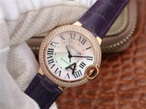 1:1 SUPER REPLICA BALLON BLEU DE CARTIER WE902066 V6 FACTORY DIAMOND-SET BEZEL