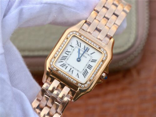 1:1 SUPER REPLICA PANTHERE DE CARTIER WJPN0009 27MM 8848 FACTORY WHITE DIAL