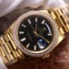 1:1 SUPER REPLICA ROLEX DAY DATE M228348RBR-0001 EW FACTORY DIAMOND-SET BEZEL