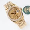 1:1 REPLICA ROLEX DAY DATE M128348RBR-0008 EW FACTORY GOLD CASE