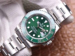1:1 SUPER REPLICA ROLEX SUBMARINER 116610LV-97200 NOOB FACTORY V11 GREEN DIAL