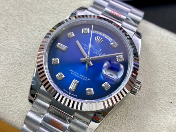 1:1 SUPER REPLICA ROLEX DAY DATE M128239-0023 36MM GM FACTORY BLUE DIAL