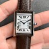 1:1 SUPER REPLICA CARTIER TANK WSTA0030 K11 FACTORY STAINLESS STEEL BEZEL