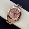 1:1 SUPER REPLICA ROLEX DAYTONA M116505-0012 BT FACTORY ROSE STRAP