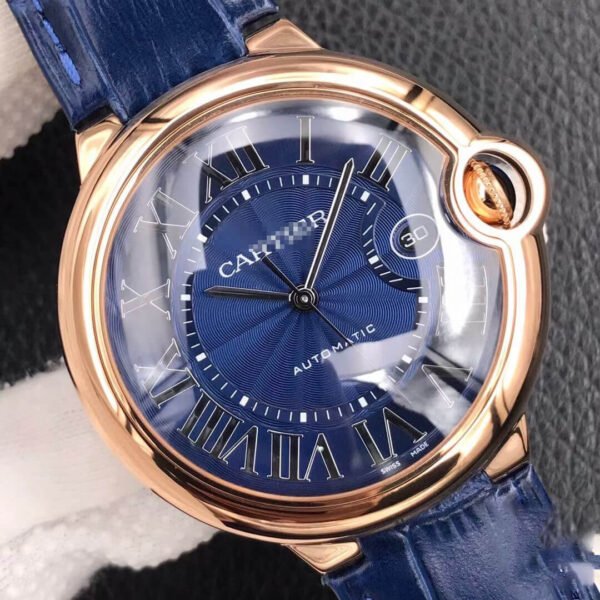 1:1 SUPER REPLICA BALLON BLEU DE CARTIER 42MM WGBB0036 V6 FACTORY BLUE STRAP