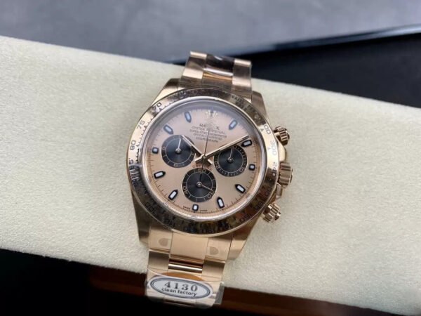 1:1 SUPER REPLICA ROLEX COSMOGRAPH DAYTONA M116505-0009 CLEAN FACTORY GOLD STRAP