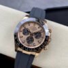 1:1 SUPER REPLICA ROLEX COSMOGRAPH DAYTONA M116515LN-0018 CLEAN FACTORY CERAMIC RUBBER STRAP