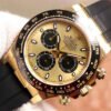 1:1 SUPER REPLICA ROLEX DAYTONA M116518LN-0048 NOOB FACTORY CHAMPAGNE DIAL 4130 MOVEMENT