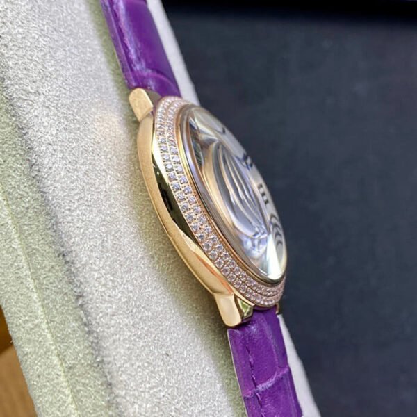1:1 SUPER REPLICA BALLON BLEU DE CARTIER 36MM WJBB0009 3K FACTORY PURPLE STRAP