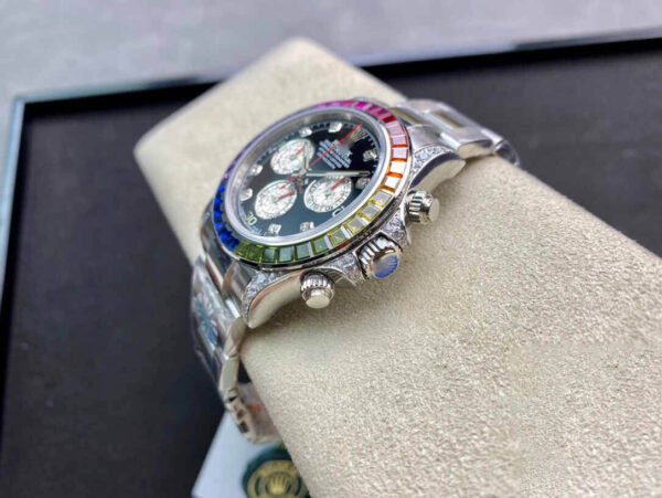 1:1 SUPER REPLICA ROLEX DAYTONA COSMOGRAPH 116599 RBOW JH FACTORY STAINLESS STEEL STRAP
