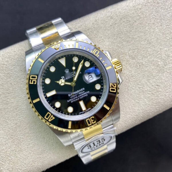 1:1 SUPER REPLICA ROLEX SUBMARINER 116613-LN-97203 CLEAN FACTORY BLACK BEZEL