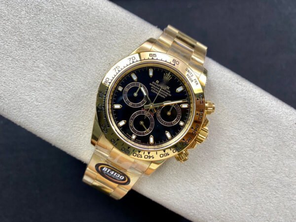 1:1 SUPER REPLICA ROLEX DAYTONA M116508-0004 BT FACTORY BLACK DIAL