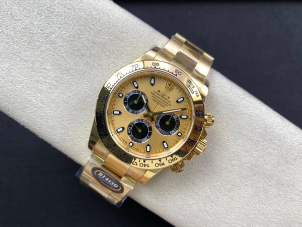 1:1 SUPER REPLICA ROLEX DAYTONA M116508-0014 BT FACTORY CHAMPAGNE DIAL