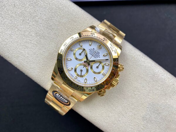 1:1 SUPER REPLICA ROLEX DAYTONA M116508-0001 BT FACTORY GOLD CASE