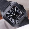 1:1 SUPER REPLICA CARTIER SANTOS WSSA0039 V6 FACTORY CARBON PLATING