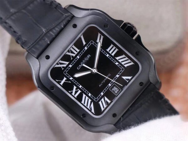1:1 SUPER REPLICA CARTIER SANTOS WSSA0039 V6 FACTORY CARBON PLATING