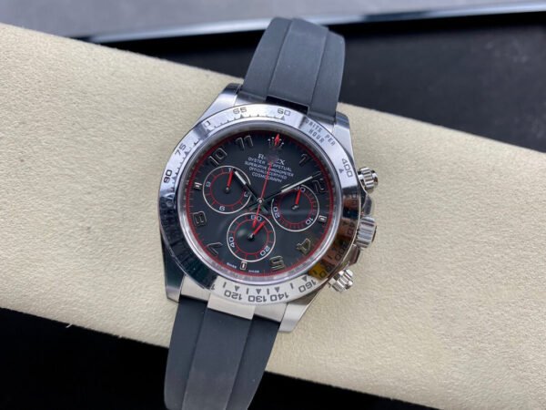 1:1 SUPER REPLICA ROLEX COSMOGRAPH DAYTONA 116509 CLEAN FACTORY RUBBER STRAP