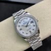 1:1 SUPER REPLICA ROLEX DAY DATE 128396TBR-0005 EW FACTORY DIAMOND-SET DIAL