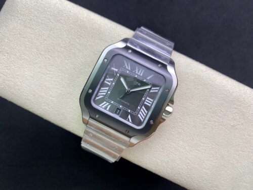 1:1 SUPER REPLICA CARTIER SANTOS WSSA0037 GF FACTORY V2 SILVER STRAP