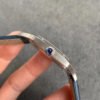 1:1 SUPER REPLICA CARTIER SANTOS WSSA0022 MEN WATCHES BLACK RUBBER STRAP
