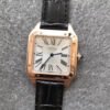 1:1 SUPER REPLICA CARTIER SANTOS WGSA0021 MEN WATCHES BLACK STRAP