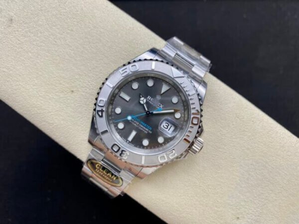 1:1 SUPER REPLICA ROLEX YACHT MASTER M126622-0001 CLEAN FACTORY GREY STRAP