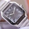 1:1 SUPER REPLICA CARTIER SANTOS DE LARGE WSSA0037 V6 FACTORY GRAY DIAL