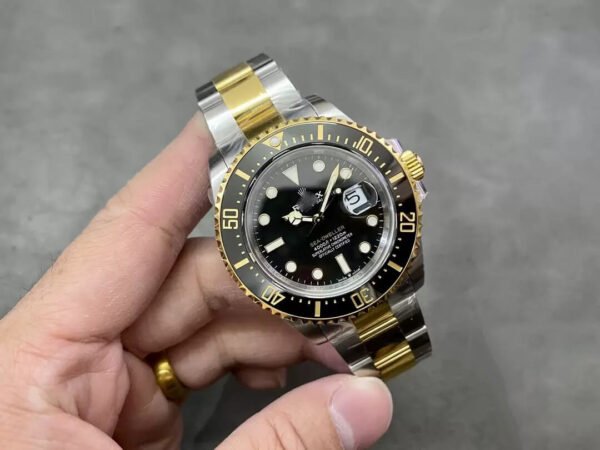 1:1 SUPER REPLICA ROLEX SEA DWELLER M126603-0001 VS FACTORY BLACK BEZEL