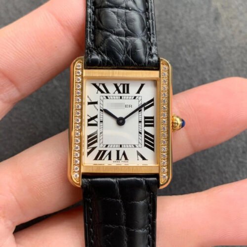 1:1 SUPER REPLICA CARTIER TANK K11 FACTORY WHITE DIAL
