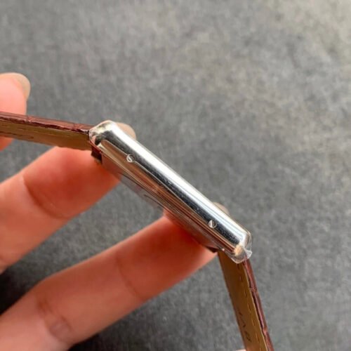 1:1 SUPER REPLICA CARTIER TANK WSTA0028 K11 FACTORY LEATHER STRAP